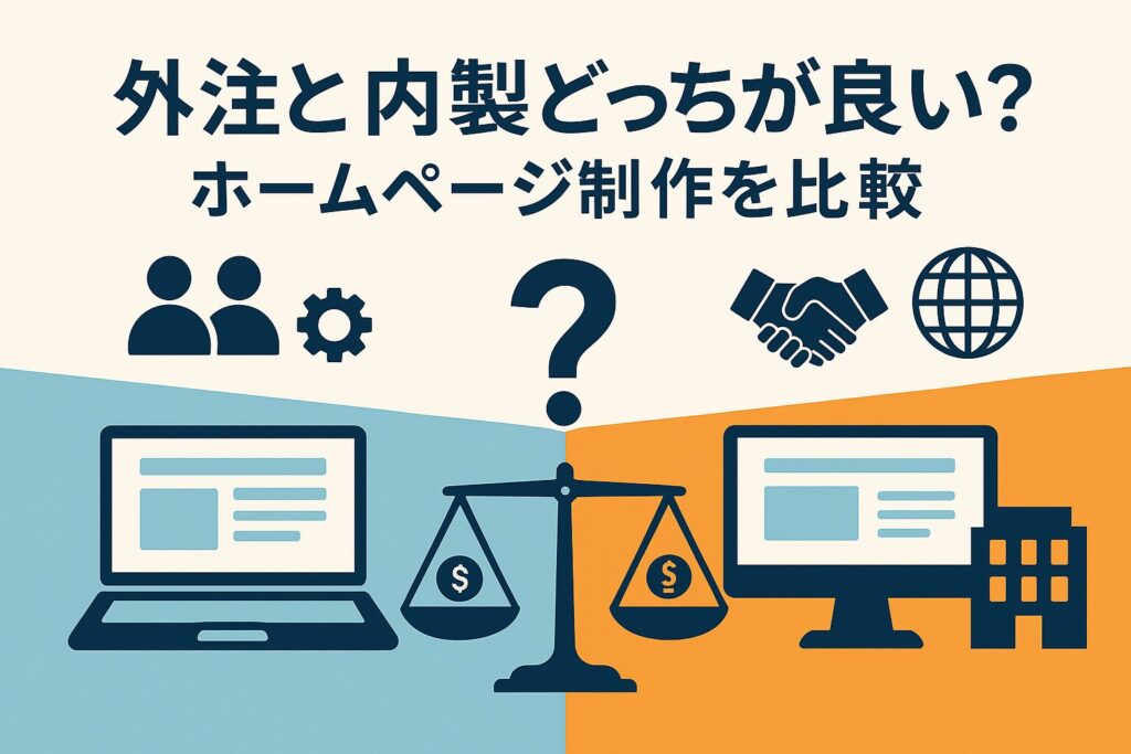 ホームページ制作費用の内訳を徹底解説！費用相場も紹介がわかる画像